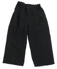 Čierne společenké nohavice