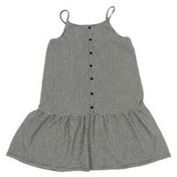 Černo-bílé kostkované šaty Primark