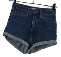 Dámské tmavomodré riflové kraťasy Cropp vel. 32