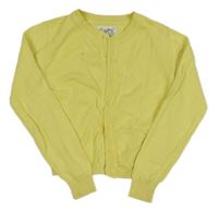 Žltý vzorovaný prepínaci sveter C&A