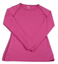 Neónově ružové funkčné tričko Crane