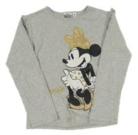 Svetlosivé tričko s Minnie