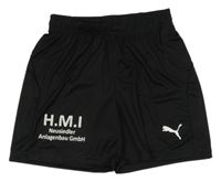 Čierne športové kraťasy Puma