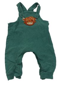 Zelené laclové tepláky s býkem Jojo Maman Bébé