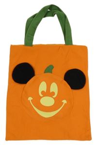 Oranžová taška na sladkosti s Mickeym