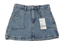 Nové - Modrá rifľová sukňa Primark