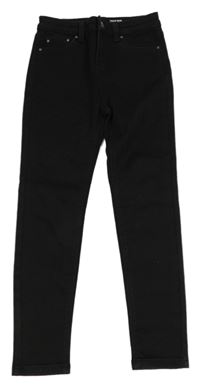 Černé teplákové skinny rifle C&A