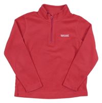 Ružová fleecová funkčná mikina Regatta