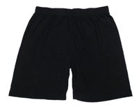 Čierne elastické kraťasy