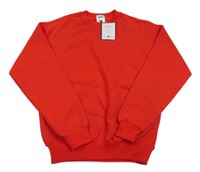 Nové - Červená mikina zn. Lustrepurl