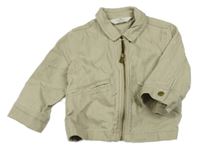 Béžová rifľová bunda H&M