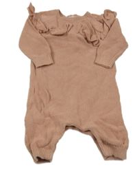 Staroružový svetrový overal s volánikmi Mamas&Papas