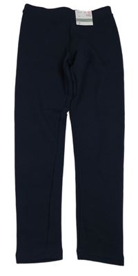 Nové - tmavomodré teplákové zateplené legíny PRIMARK