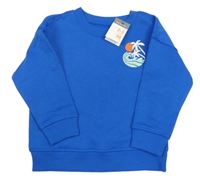 Nové - Modrá mikina s palmami Primark