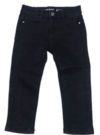 Čierne skinny rifle Denim