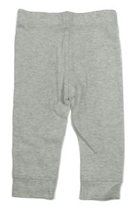 Sivé melírované ľahké tepláky