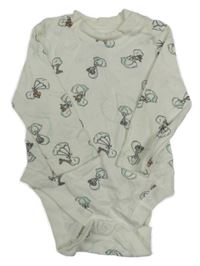 Biele body s obrázkami Primark