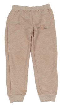 Světlerůžové melírované tepláky Gucci