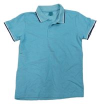 Svetlomodré polo tričko Y.F.K.