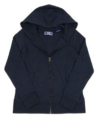 Tmavomodrá prepínaci mikina s kapucňou Jack&Jones