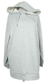 Dámska sivá dlhá mikina s kapucňou M&S