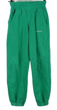 Dámské zelené cuff tepláky Pull&Bear 