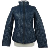 Dámská petrolejová prošívaná zateplená bunda Tom Tailor