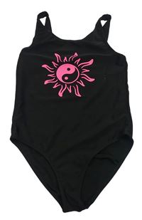 Černé plavky se sluníčkem Primark
