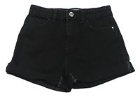 Černé riflové mom kraťasy Denim Co.