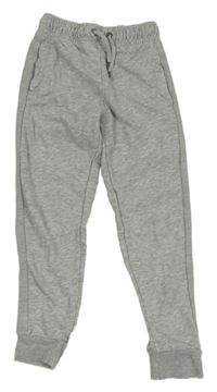 Světlešedé tepláky Tu