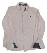 Svetloružová košeľa s výšivkou H&M