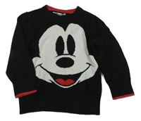 Čierny sveter s Mickey Mousem GAP