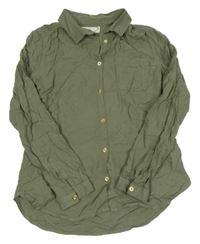 Khaki blúzka H&M