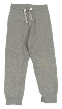 Sivé melírované tepláky H&M