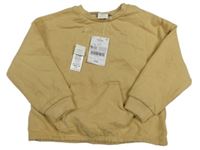 Nová - Piesková á oversize mikina s vreckom zn. Next