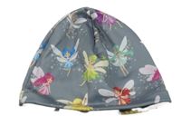 Šedá čepice s vílami 