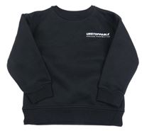 Čierna mikina s nápisom Primark