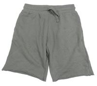 Tmavosivé teplákové kraťasy H&M