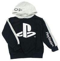 Černo-bílá mikina PlayStation s kapucňou H&M