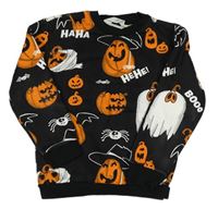 Čierna mikina s dýněmi H&M