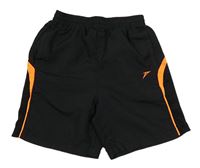 Čierno-oranžové plážové kraťasy zn. Dutchy