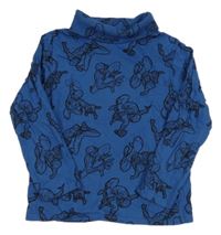 Modré triko se Spider-manem a rolákem C&A