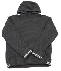 Sivá vzorovaná mikina s kapucňou Nutmeg