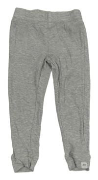 Sivé rebrované spodné nohavice Impidimpi
