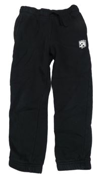 Černé tepláky s potiskem F&F