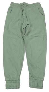 Zelenošedé tepláky F&F