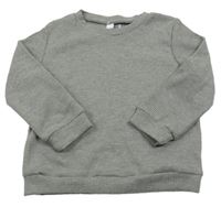 Sivá strukturovaná mikina