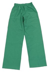 Zelené šušťákové nohavice