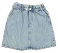Svetlomodrá rifľová sukňa H&M