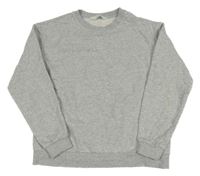 Sivá melírovaná mikina H&M